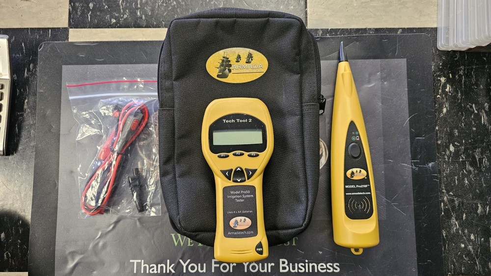 Armada Pro50K Digital Irrigation Multi-Wire System Tester Set CLEAN!!!