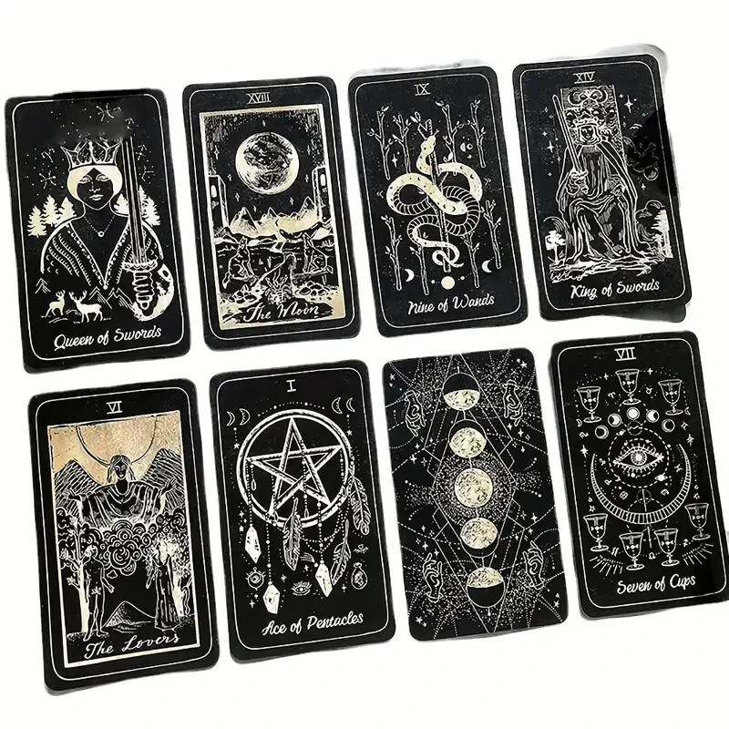 Sleeping Moon Dream Tarot Deck Set, Including 78 Complete Deck Cards