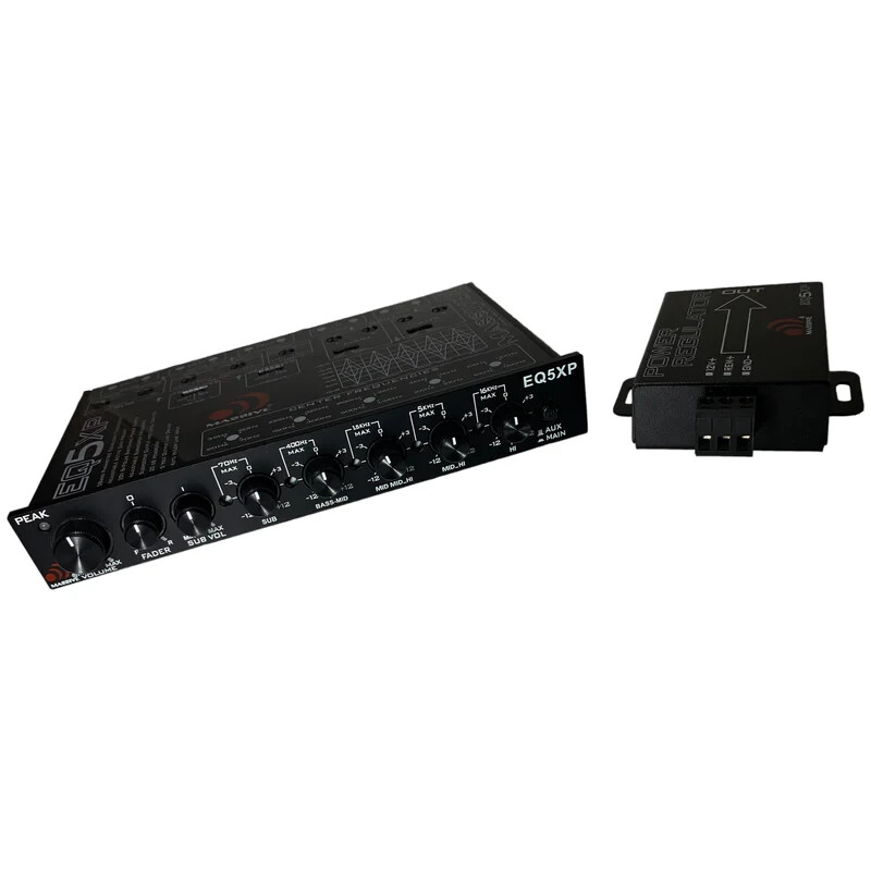 Massive Audio EQ5XP 6-Channel Line Output Converter Equalizer Signal Processor