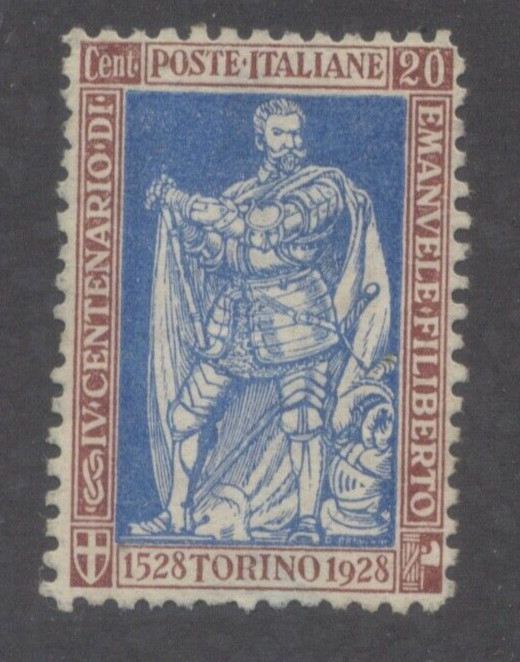 Italy Scott 201 mint hinged