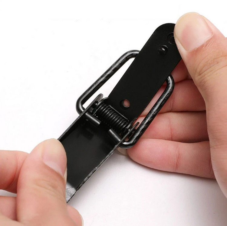 2Pcs Car Bumper Fixed Lock Quick Release Buckle Hook Fasteners Security Clips