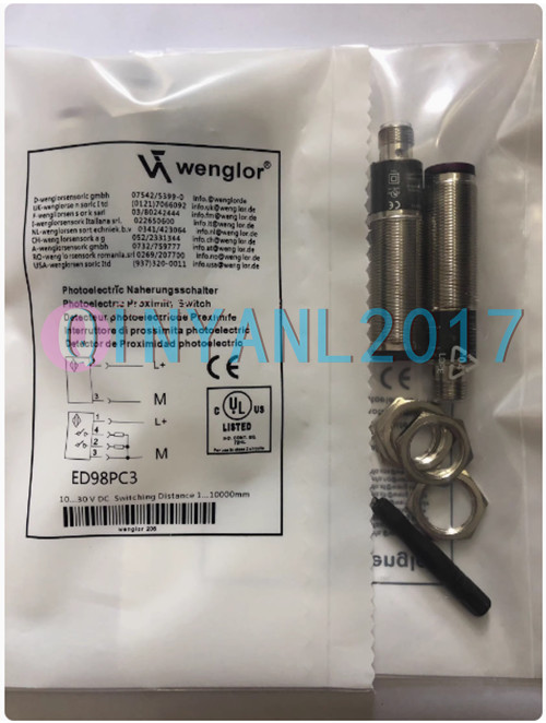 1PCS New Wenglor ED98PC3 photoelectric switch