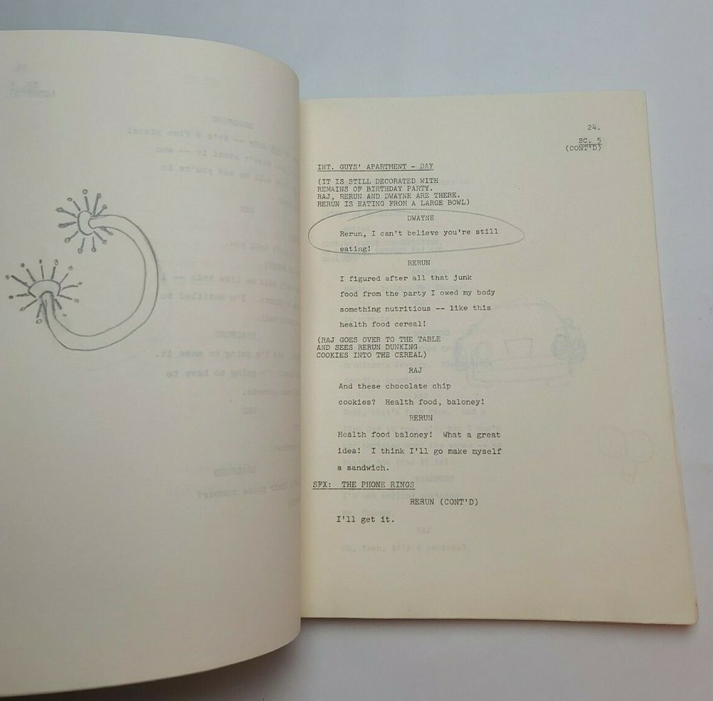 WHAT'S HAPPENING!! / 1978 TV Script, Danielle Spencer "A Present for Dee"