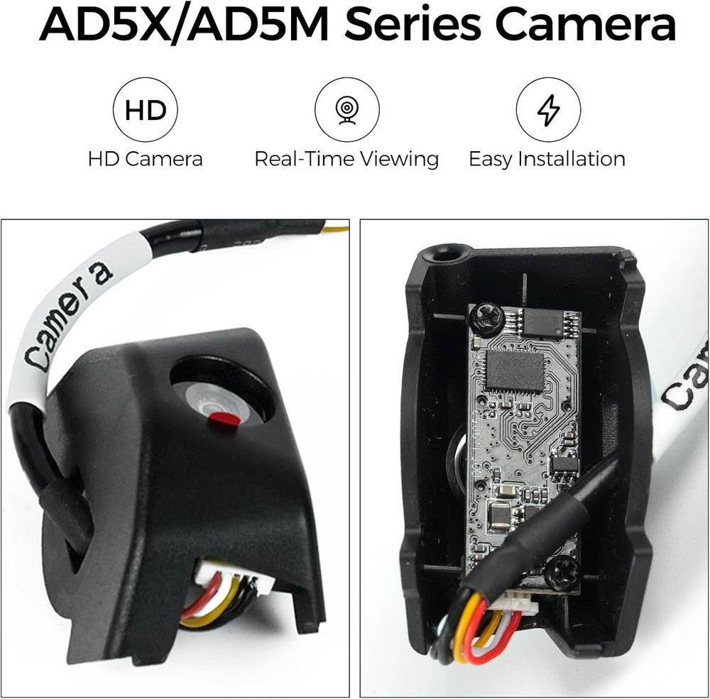 Official Original FLASHFORGE Camera Smart Kit, 3D Printer Camera Real-Time Monit