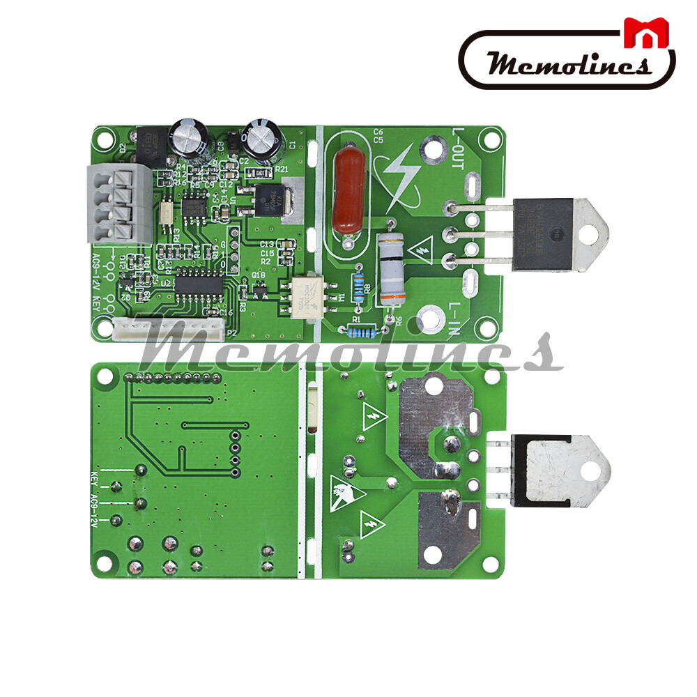 40A 12864 LCD Double Pulse Encoder Spot Welder Machine Time Control Board