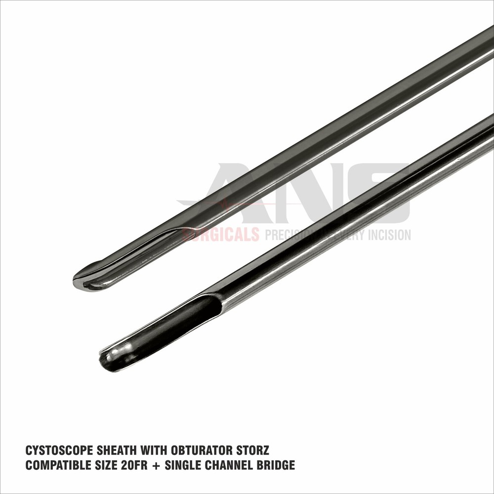 ANS Cystoscopy Sheath With Obturator 20Fr + Single Channel Bridge