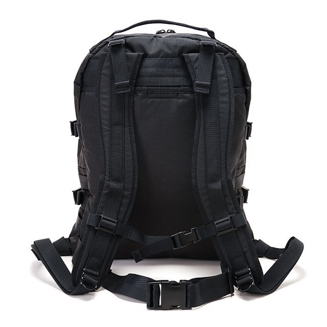 PORTER Yoshida 855-05902 FORCE Day Pack Black Nylon Backpack Military Style