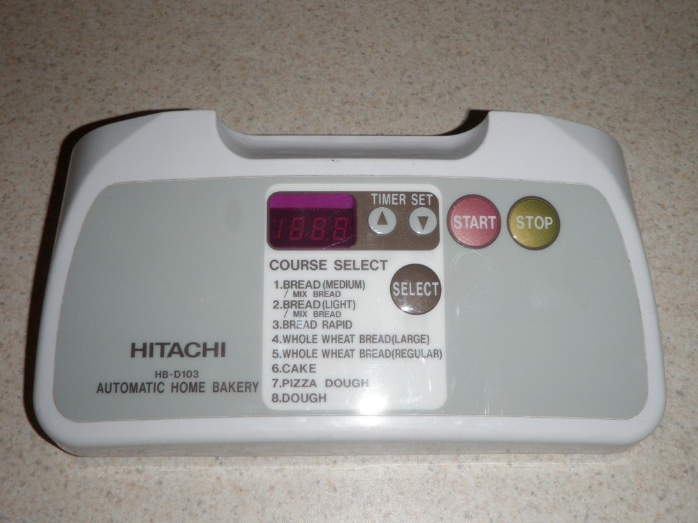 Hitachi Bread Machine Control Panel for Model HB-D103