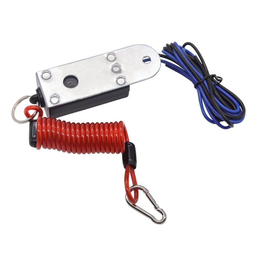 Trailer Breakaway Switch with 4FT Breakaway Coiled CableIncluding Electric Br...