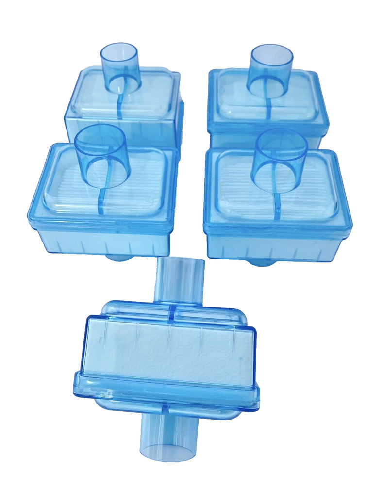5 X Universal Inline Bacterial Viral Replacement Filter for CPAP & BIPAP  New