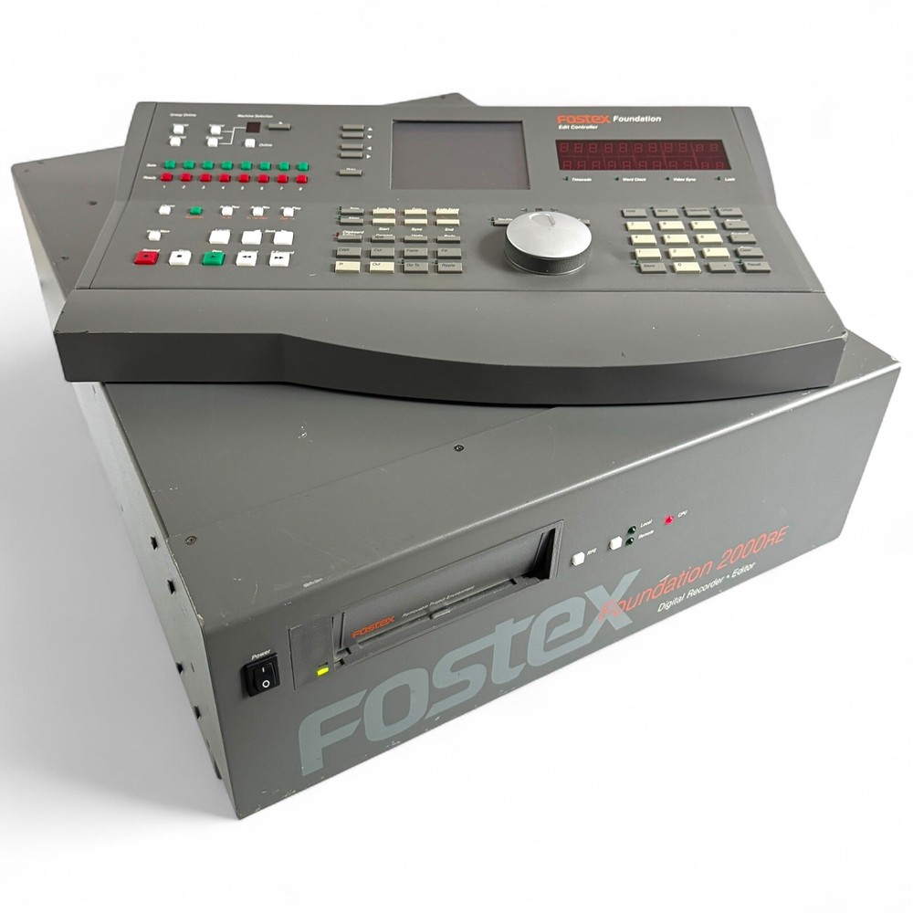Fostex Foundation 2000 Digital Recorder / Editor 2000RE Remote Studio Multitrack