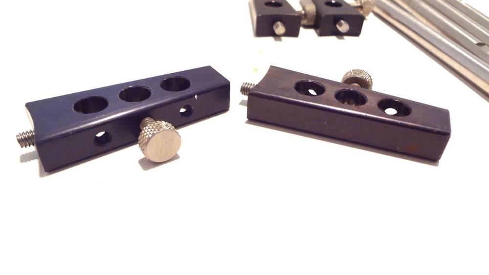 DOLAN JENNER UNIVERSAL POST AND CLAMP MULTI FUNCTION FIXTURE SET *NEW OLD STOCK