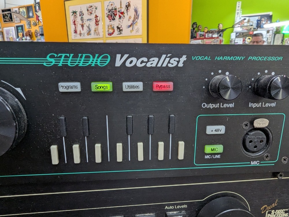 DigiTech Studio Vocalist Vocal Harmonizer Rack Mount Effect Processor W/Manual