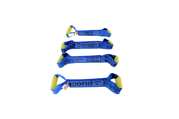 8 pt Kit 18' BLUE DW Rollback / Flatbed Car Tie-Downs w/ Chain Tails