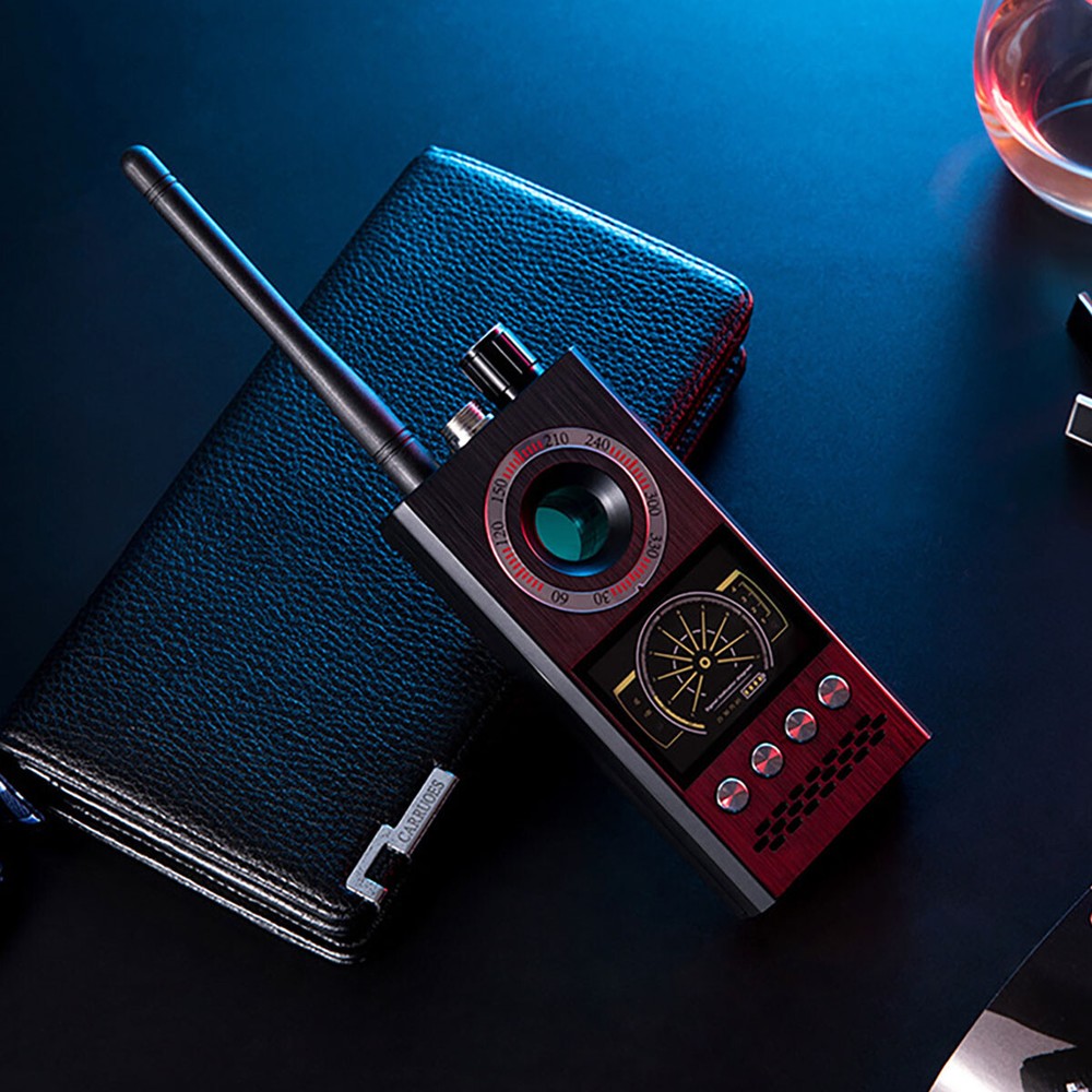 Anti-Spy Camera Wireless RF Detector GPS Tracker GSM Bug Finder Scanner Device