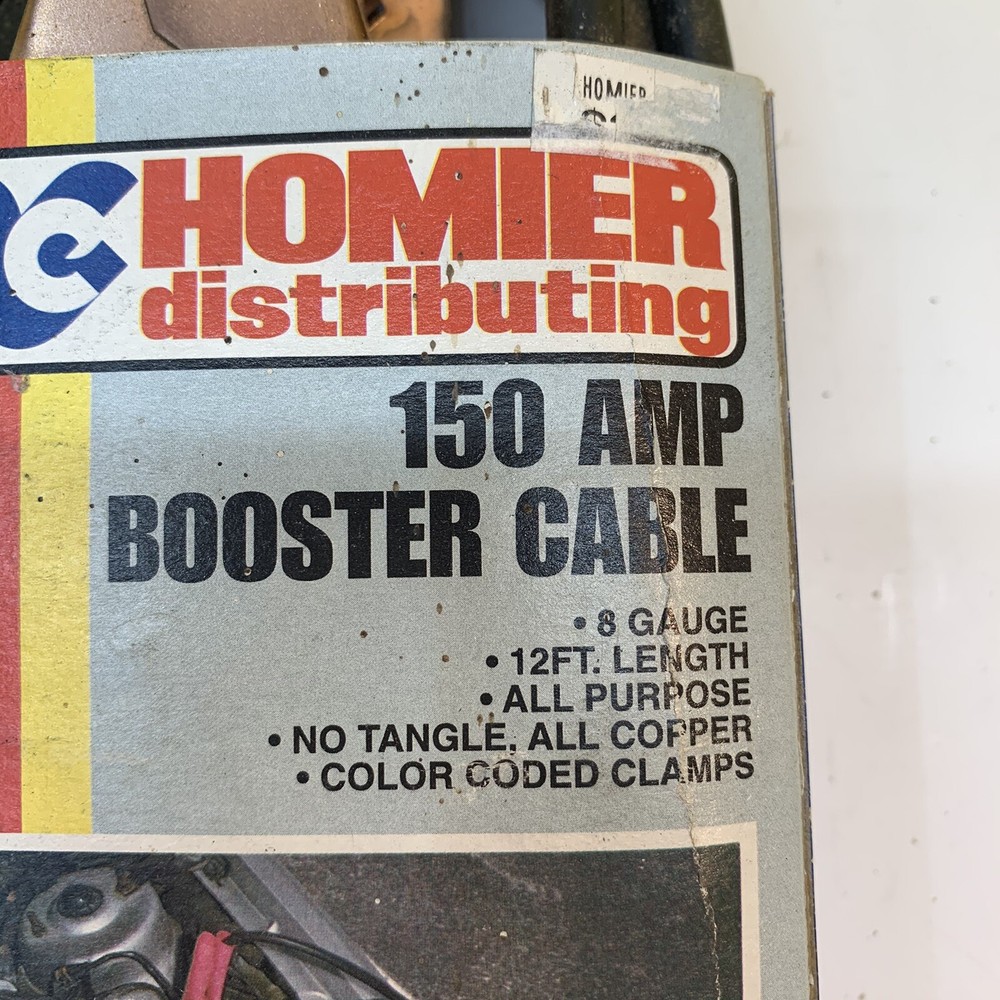HDC | Homier Distributing | 150 Amp | Booster Cable