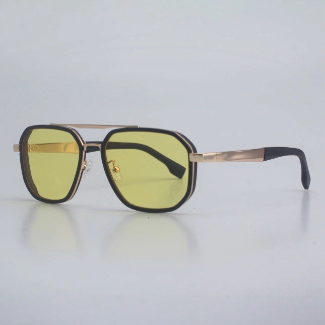 Peak Wellness Supply - Metal Frame Blue Light Blocking Glasses Yellow Lenses