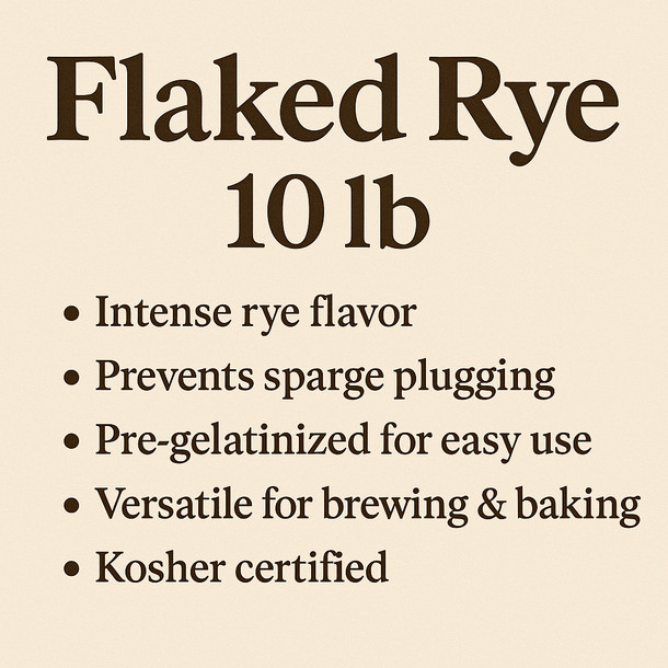 Briess Flaked Rye 10 lb