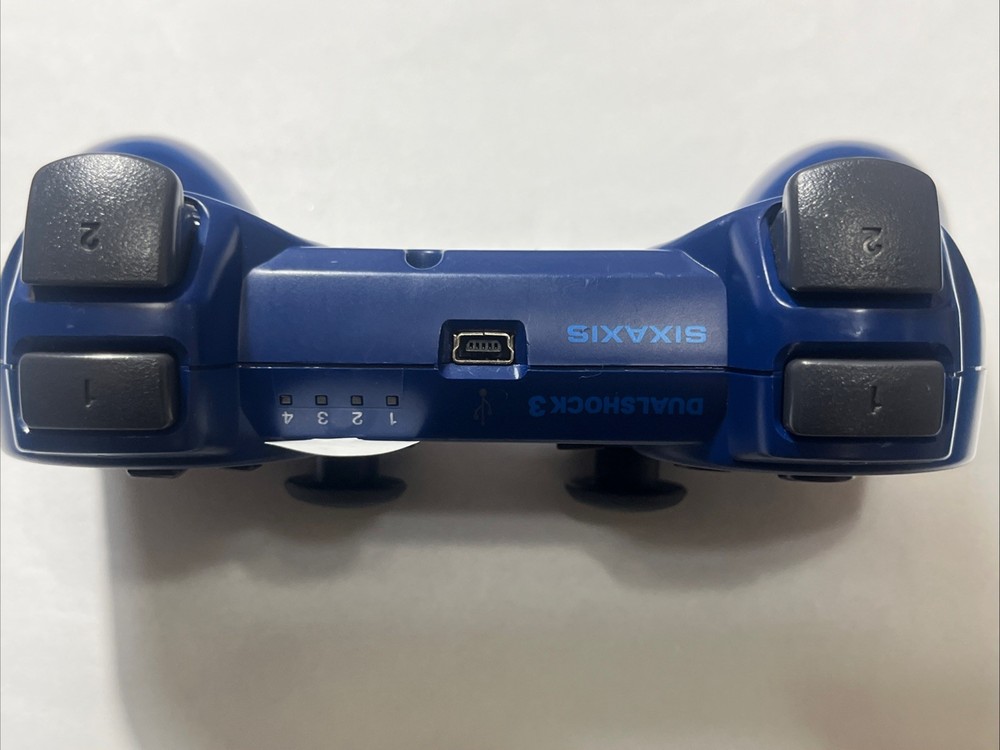 Sony PS3 DualShock 3 Wireless Controller – Deep Blue OEM Original Tested