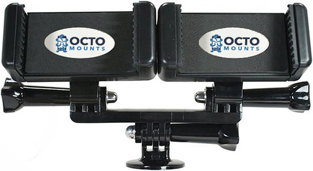 Dual Device Hand-Held Stabilizer for Cell Phone or Gopro Camera. Compatible w...