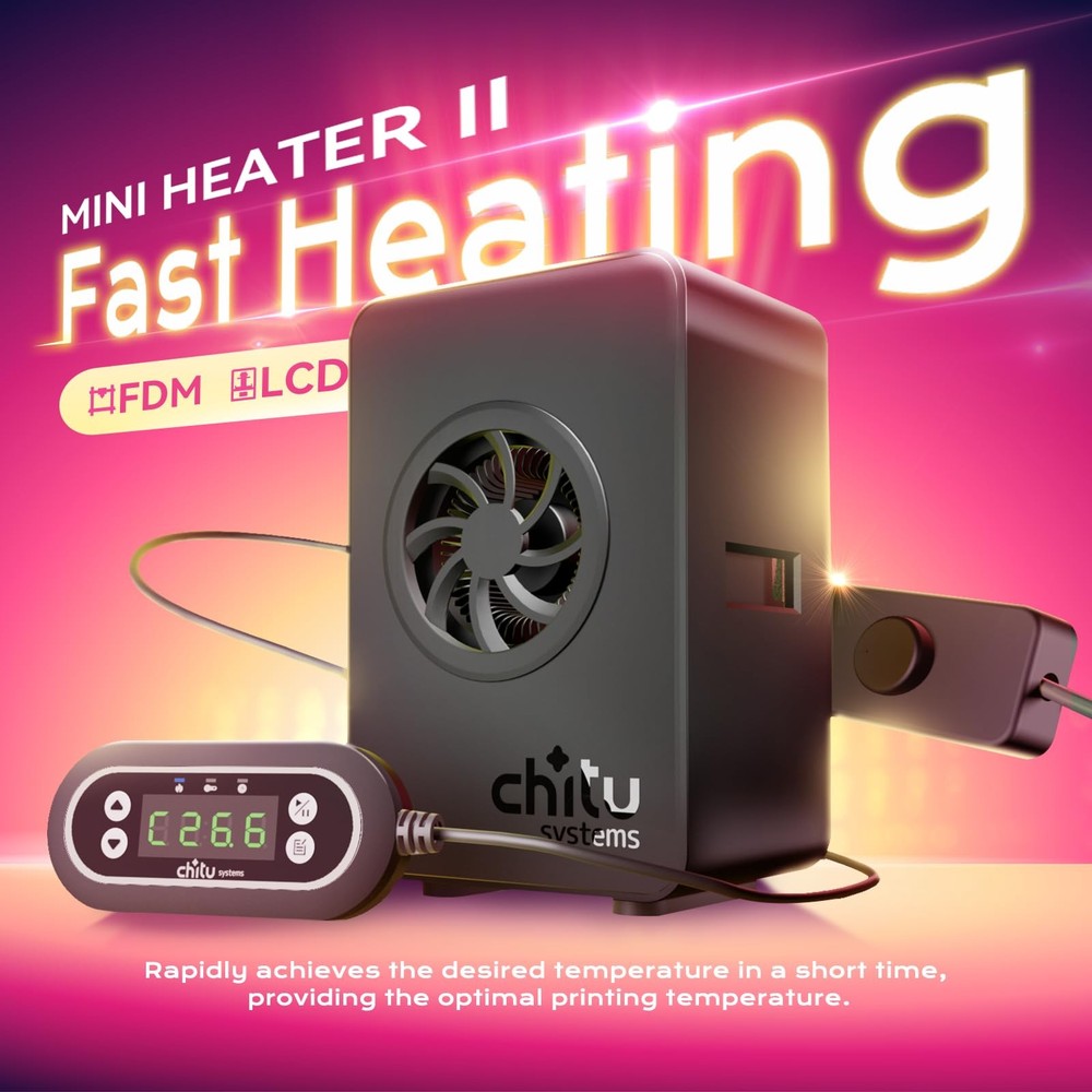 Chitu Systems Upgraded 3D Printer Mini Heater-Versatile H2