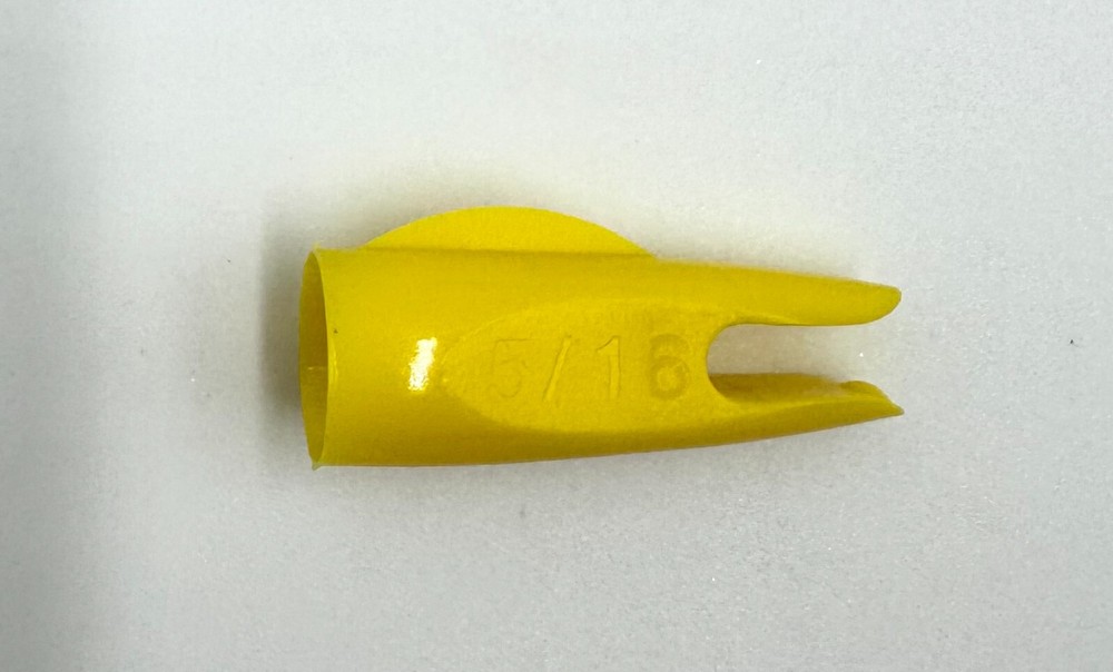 Bohning Classic Nocks 5/16 Yellow , 100 pack