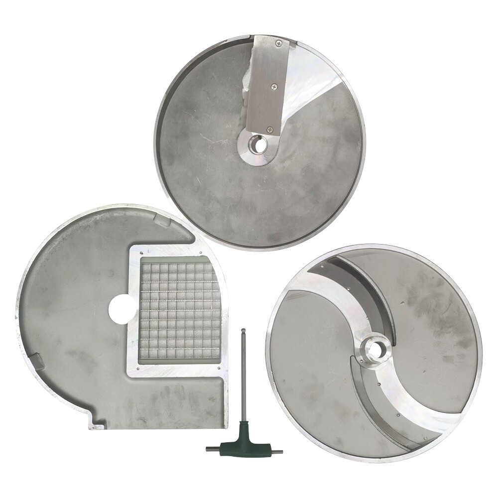 Slicing/Shredding/Dicing Dual Head Variable Frequency Fruit & Vegetable Cutter