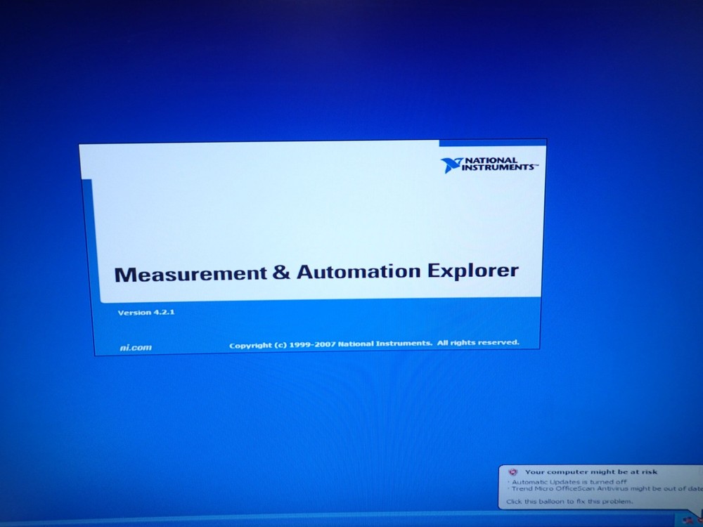 NATIONAL INSTRUMENTS NI PXI-8105(A) 192893B-712 EMBEDDED CONTROLLER TESTED