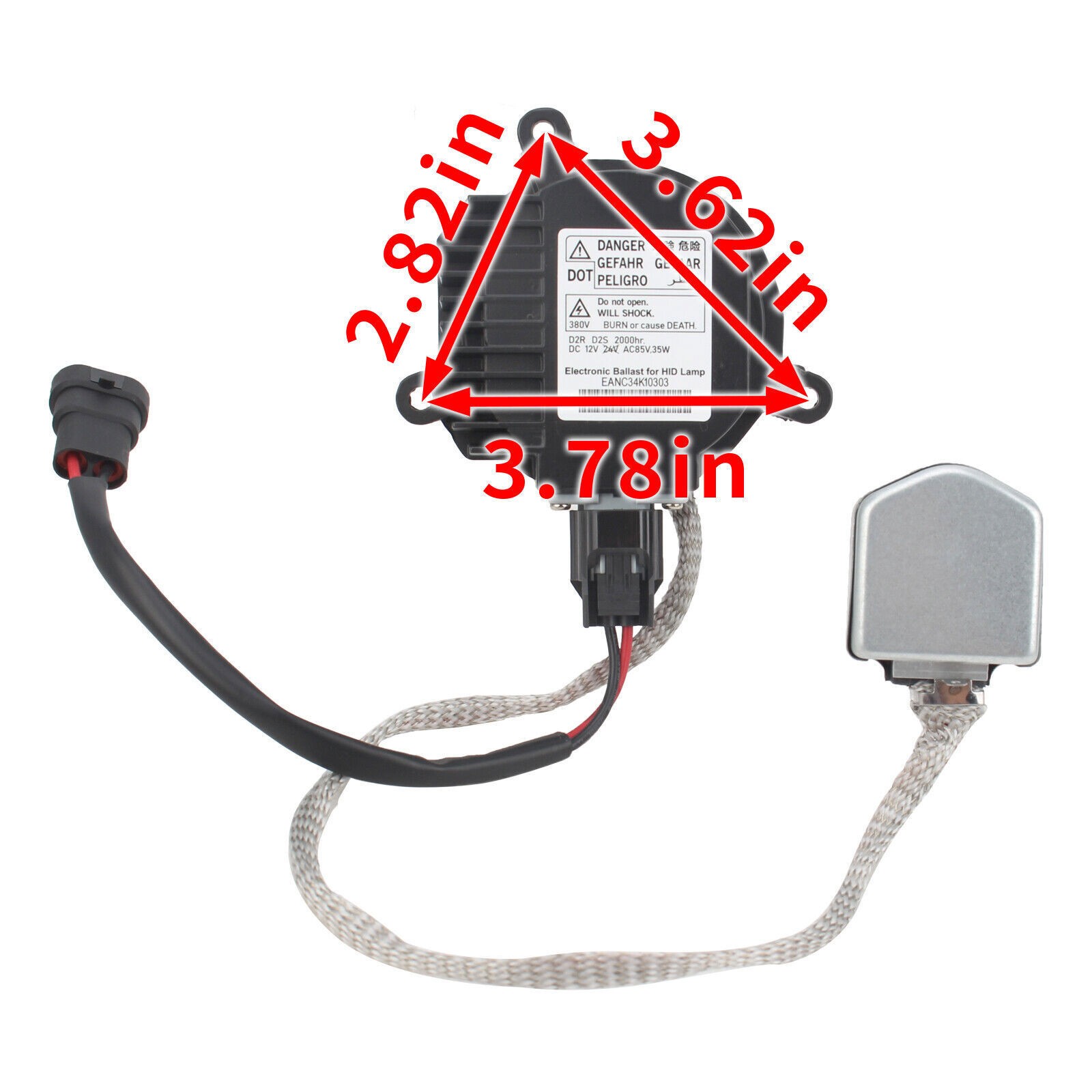 For 2007-2015 Infiniti G35 G37 Q40 Q50 Xenon Ballast Igniter HID D2S Bulb Kit