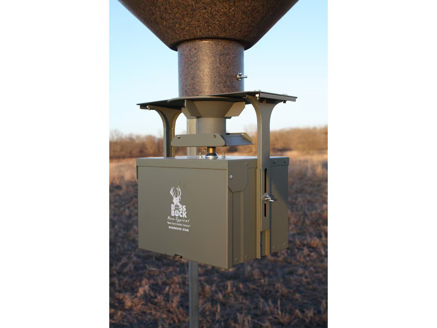 Boss Buck Auto Feed Conversion Kit Large with Timer OD Green