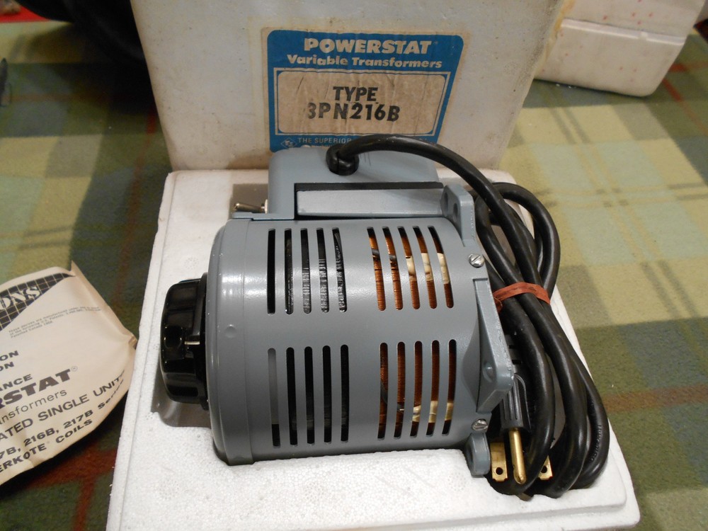 Superior Electric Powerstat 3PN216B Variable Autotransformer