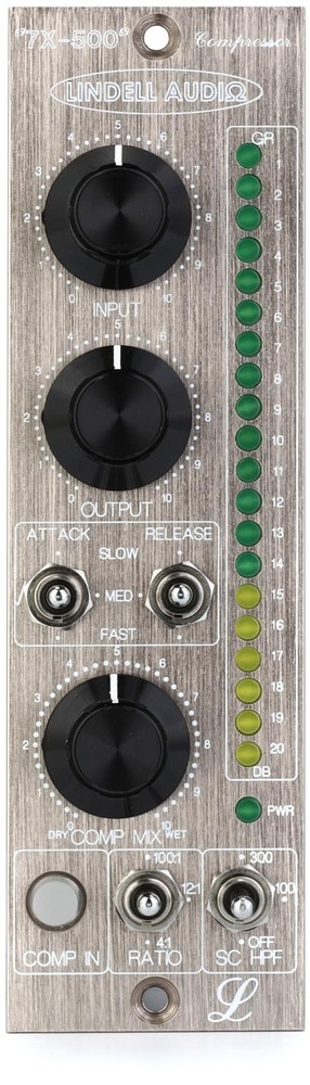 Lindell Audio 7X-500 Series FET Compressor/Limiter
