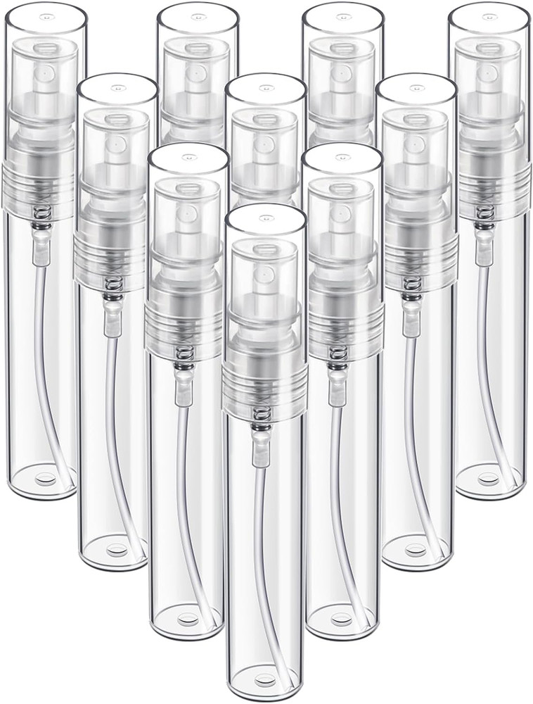 Mini Spray Bottle, 10 Pack 5Ml Mini Plastic Spray Bottle Empty, Fine Mist
