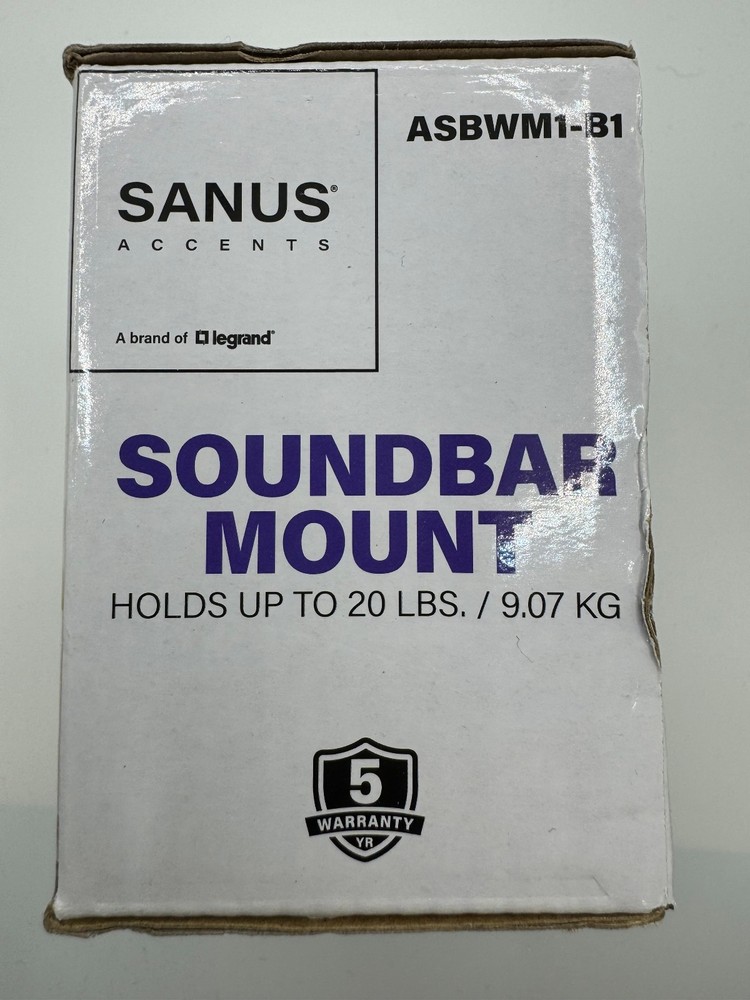 Sanus Extendable Soundbar Mount for Sonos Arc Adjustable Universal Compatibility