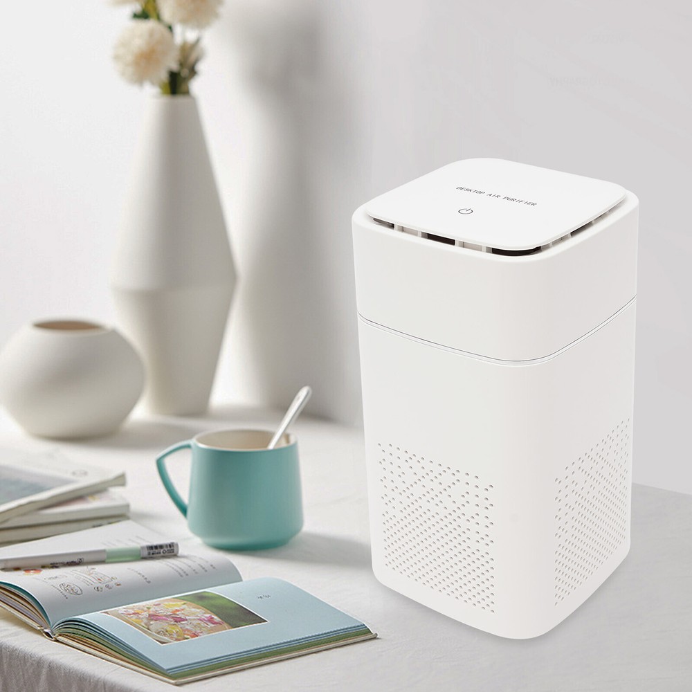 Air Purifier Negative Ion Purifier Desktop Purifier Rectangle 10 Million PCS/cm²