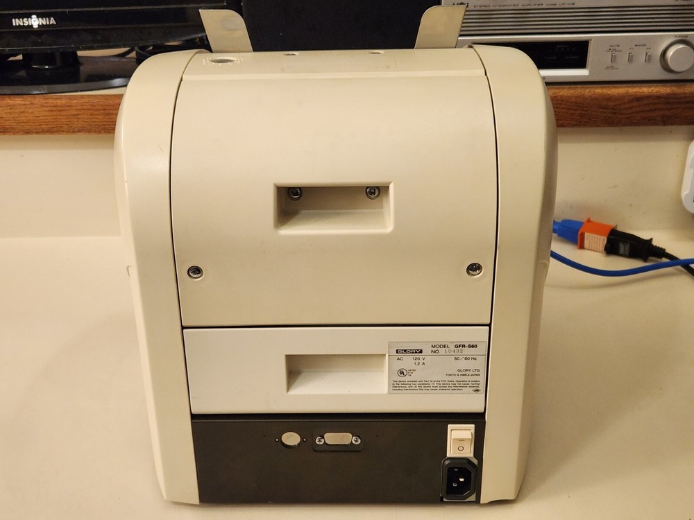 Glory GFR-S60 Mixed Bill Currency Counter/Sorter "NEEDS WORK"