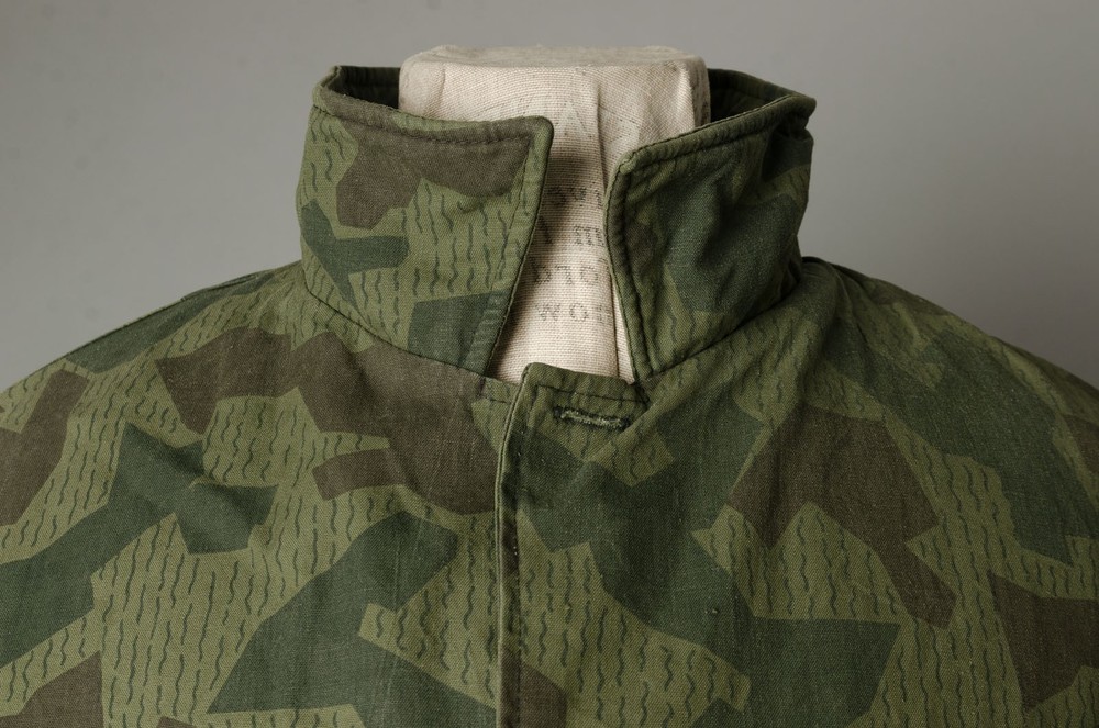 VTG 60 70S Bulgarian Army Splinter Camouflage Pattern Field Jacket