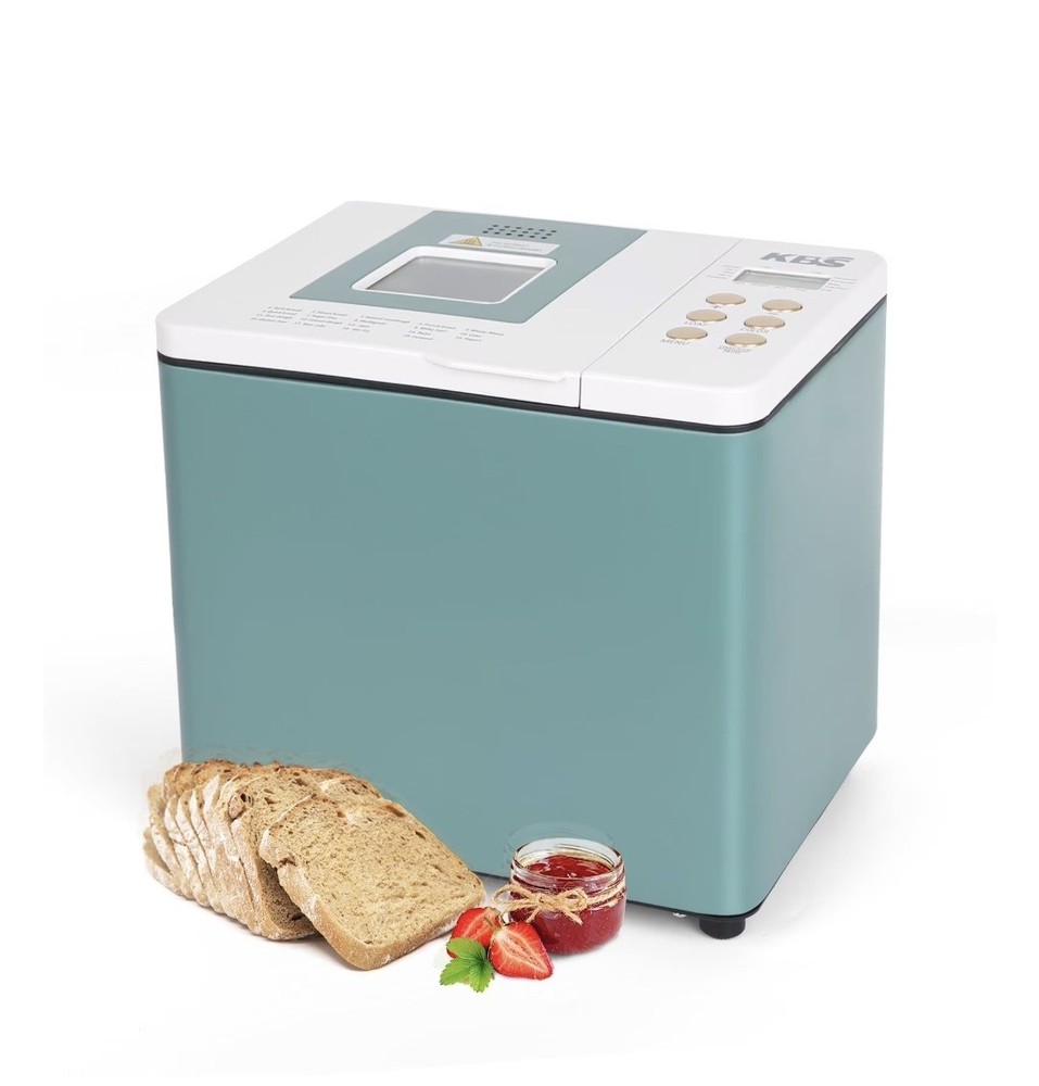 KBS Healthy & Fresh Bread Maker. 19 Baking Programs, 550W Machine MBF-041