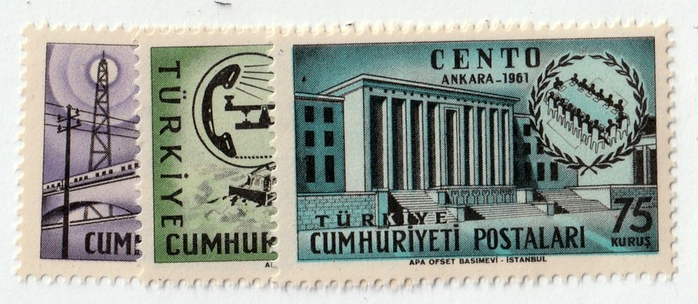 Turkey          1509 - 1511            MNH OG