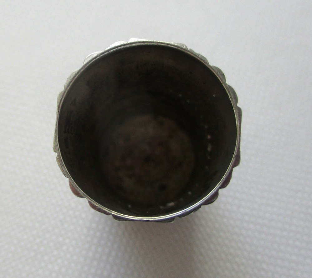 Vintage Simons Bros. Sterling Silver Thimble Size 9