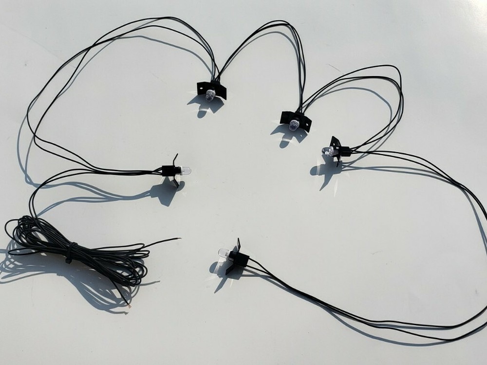 Replacement Wiring Harness Lund Lighted Sun Moon Cab Visor W/ Clear LED Bulbs