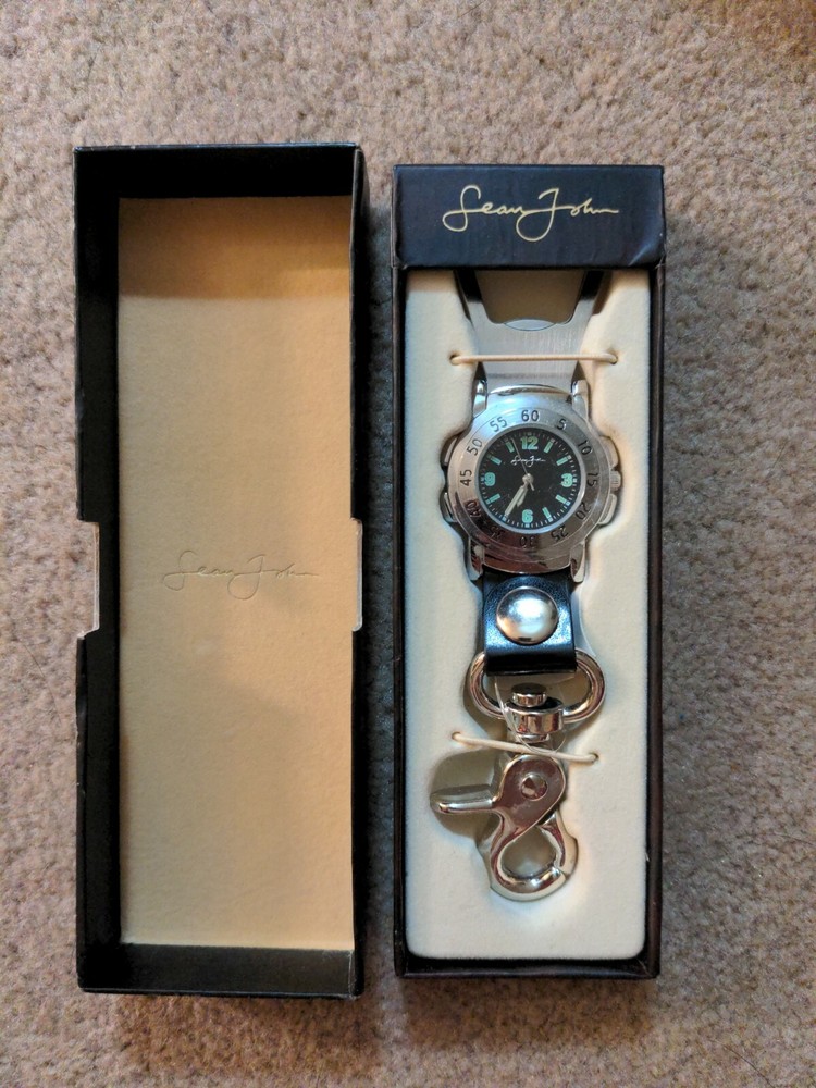 Sean John Watch Can Opener Key Chain