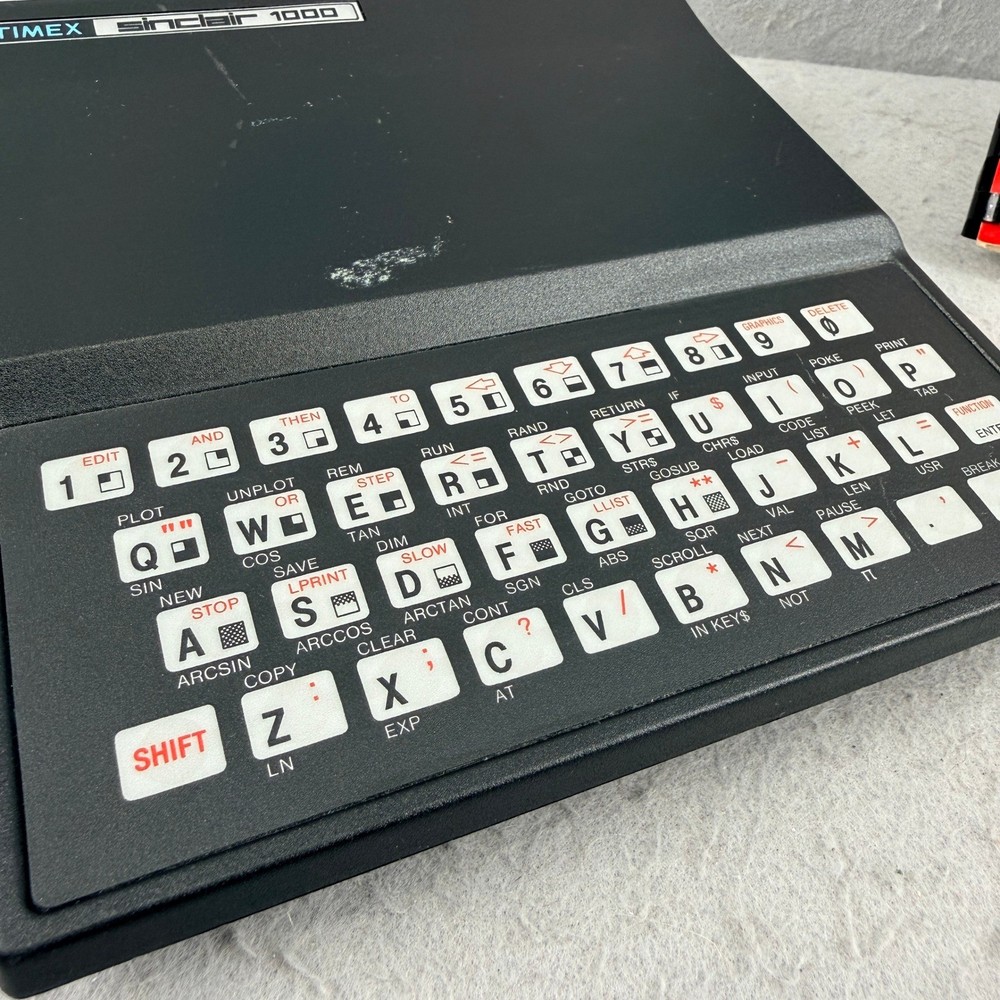 Vintage Timex Sinclair 1000 Personal Computer 1982 with Original User Manual