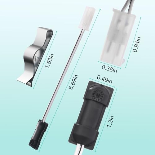 629409 Rv Refrigerator Sensor for Norcold Thermistor Replacement, Kit Includes