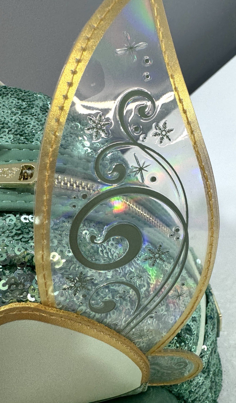 Loungefly Disney Tinkerbell Sequin Holiday Mini Backpack NWT Peter Pan Cosplay