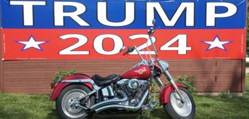 TRUMP 2028 - HUGE & VERY LARGE -RED Banners - Reinforced Vinyl -USA MADE QUALITY