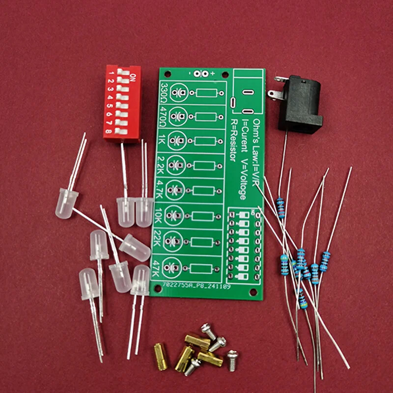 DIY Soldering Practice Kit Learn electronics and improve your skills with easy