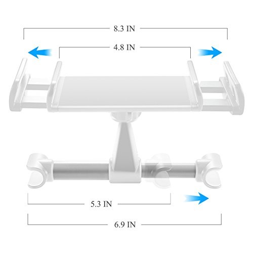 Car Headrest Mount Compatible with Switch 2 Model 2025/ Swith Black