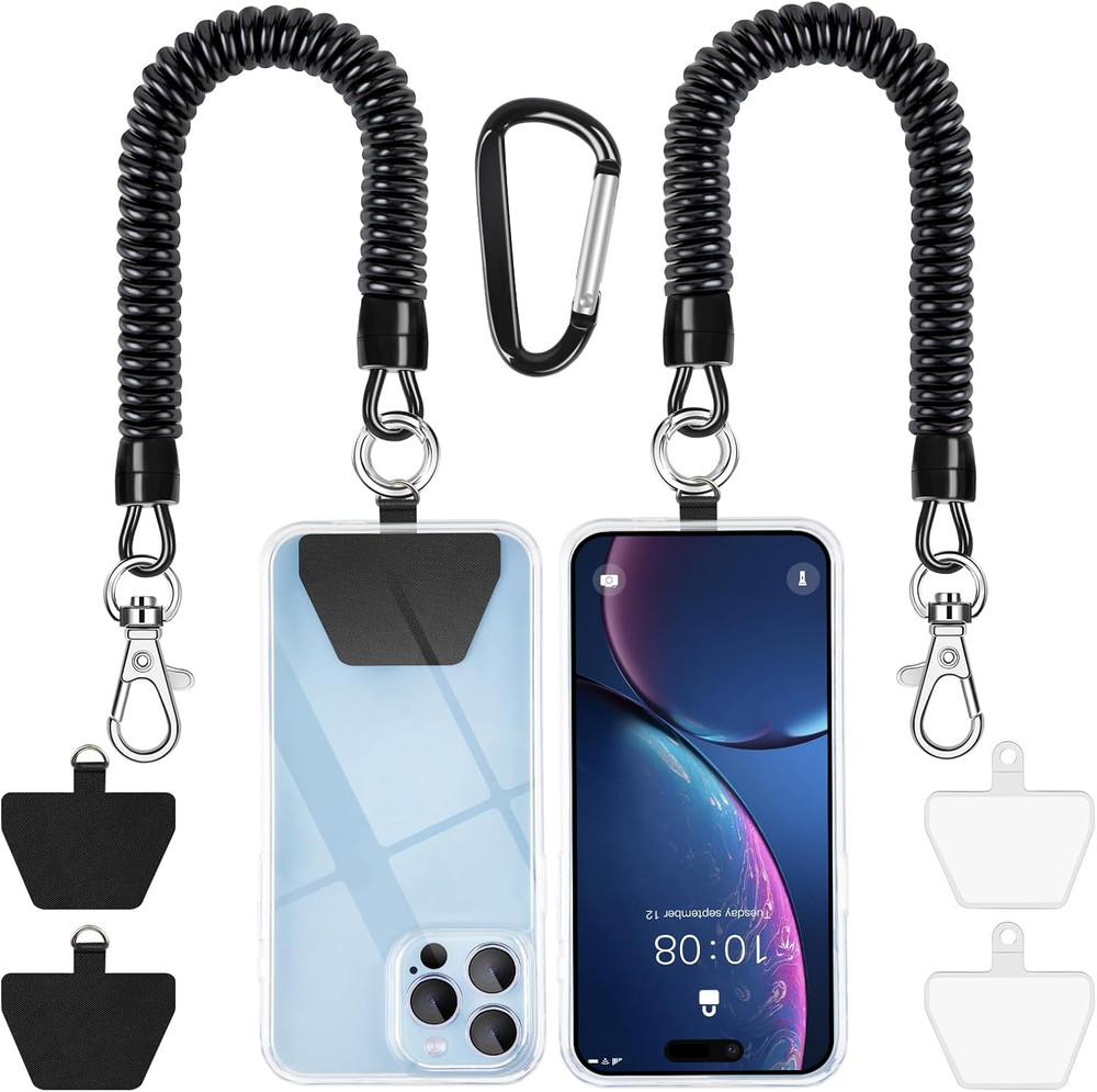 Adjustable Smartphone Lanyard Strap for Secure Outdoor Use