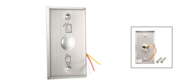 Door Release Button Push to Exit NO/NC/COM Switch Panel 115mmx70mm 36V 3A
